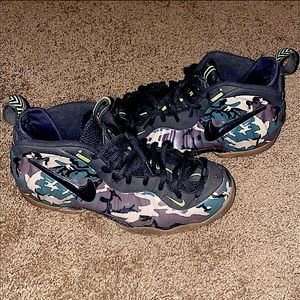 Air Foamposite Pro 'Green Camo' sneakers